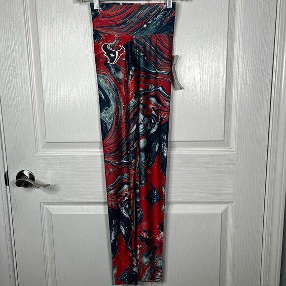 CLEARANCE NFL Texans Team Apparel Marble Swirl Leggings Sz XS - Picture 3 of 12
